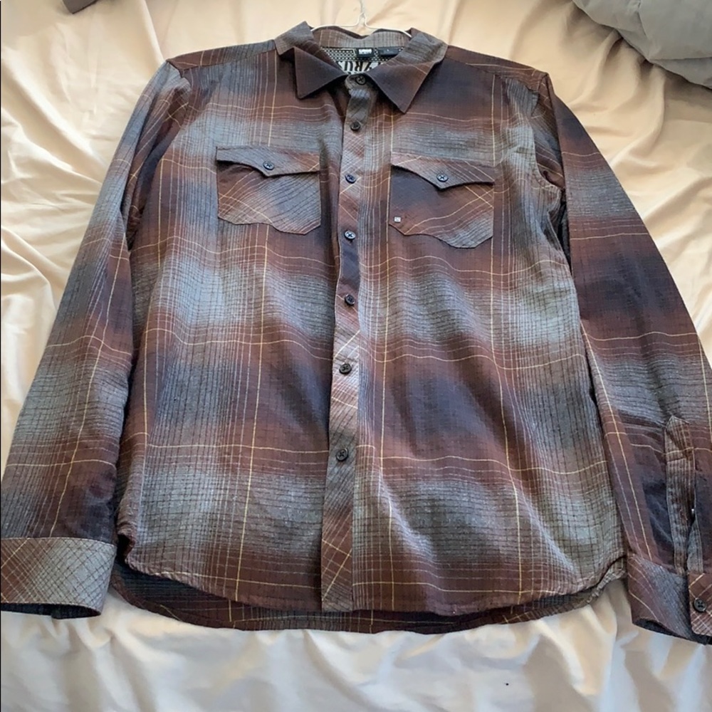 Rusty button down long sleeve